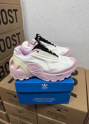 Кросівки аdіdаs еdgе runner white pink / адідас ранер білі рожеві 36 37 38 39 40 41