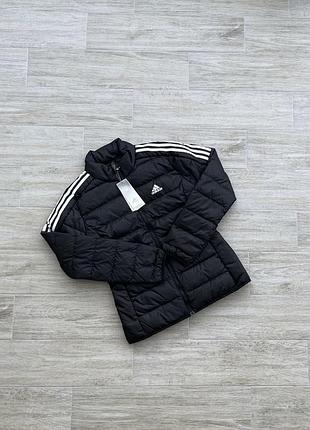 Оригинальн! сша! женская куртка пуховик adidas essentials gh4593 в новом состоянии тепла