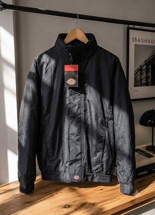 Куртка dickies (дикес) чорна чоловіча