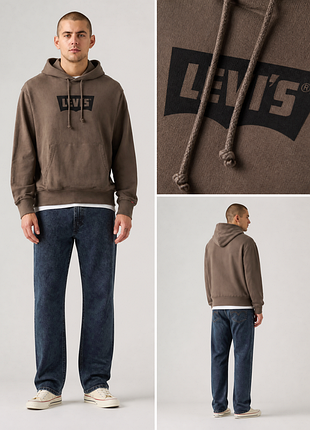 Худі levi’s / худі левіс чоловіче бавовняне з капюшоном | оригінал | m