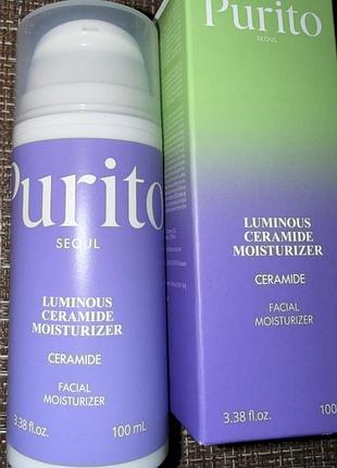 Крем зволожувальний з комплексом керамідів purito seoul luminous ceramide moisturizer 100 ml