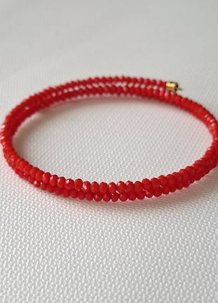 Коралловый браслет