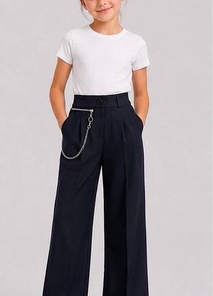 Minimoda брюки шкільні палацо