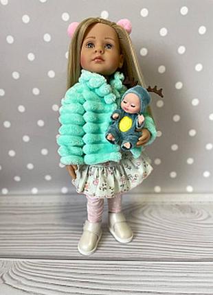 Шуба для ляльки gotz little kidz 36 см carmen gonzalez 34 см