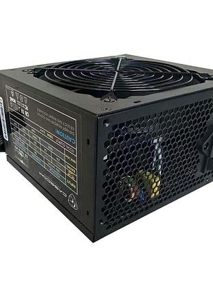 Блок живлення casecom cm-700fm atx modular 700 вт з вентилятором 120 мм, активний pfc, box