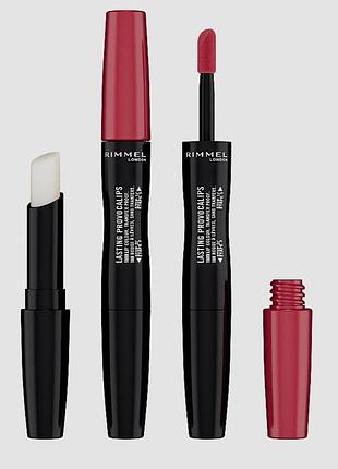 Жидкая помада rimmel lasting provocalips 16hr lip color, устойчивая жидкая помада