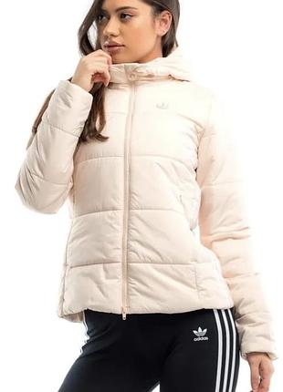 Стьобана демісезонна куртка adidas originals slim jacket (оригінал, розмір xs)
