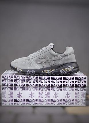 Чоловічі кросівки premiata grey black