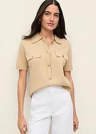 Кофта кардиган женская с золотистыми пуговицами h&m