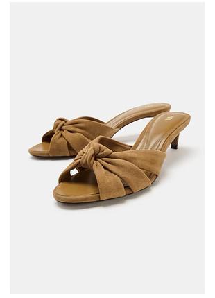 Мюлі шльоапнці zara
