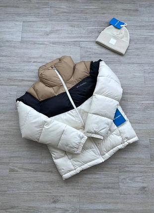 Оригінал! сша! жіноча зимова куртка columbia puffect color blocked jacket wl9725-191 нова