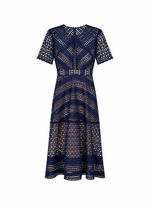 Розкішна  мереживна сукня asos
