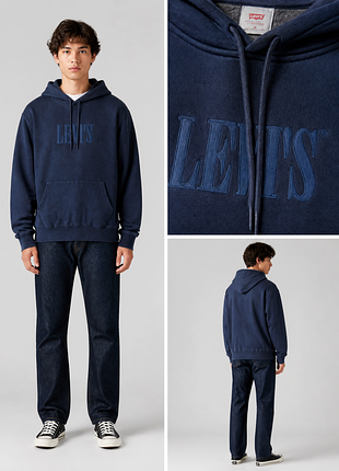 Худі levi’s / худи левис мужское хлопковое с капюшоном повседневное | оригінал | xl