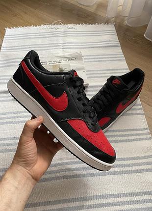 Кросівки шкіряні nike court vision low (оригінал, 47.5 р).