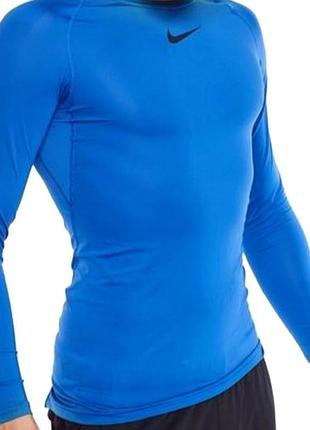 Компрессионный термо лонгслив футболка nike pro dri-fit сток. в виде lacoste, polo ralph, reebok crossfit, puma train, adidas, under armour, lulemon