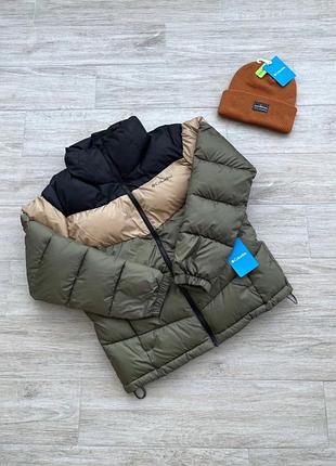 Оригінал! сша! жіноча зимова куртка columbia puffect color blocked jacket wl9725-398 нова