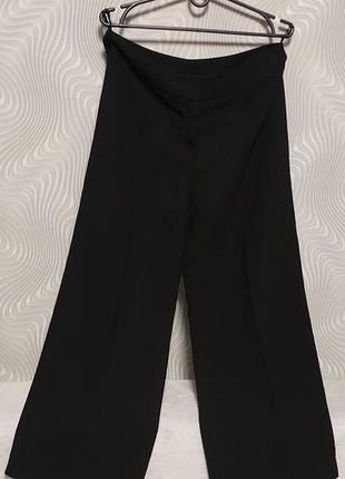 Черные женские брюки палаццо (кюлоты) бренда marks &amp; spencer