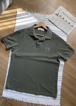 Футболка, поло stone island (оригінал, s-m).