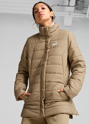 Оригинальн! сша! женская куртка puma ess+ padded jacket 675364-67 парка в новом состоянии