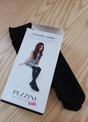 Італійські колготки для дівчинки 8-10 років, чорні