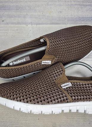 Кроссовки мокасины holees