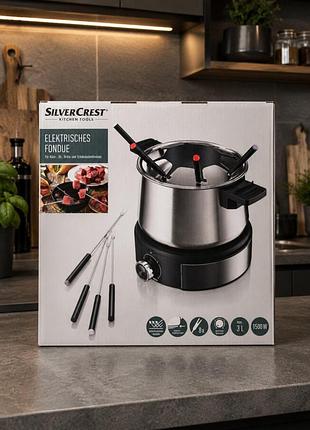 Електрична фондюшницч silvercrest kitchen tools elektrisches fondue.