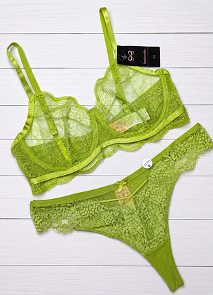 Шикарный брендовый бюстгальтер + трусики hunkemöller 🎀