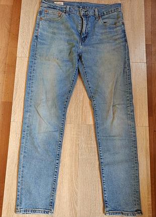 Мужские светло-синие джинсы levi's 512  *slim taper*
