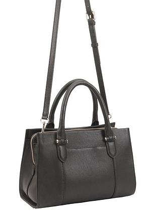 Кожаная сумка paul costelloe черного цвета