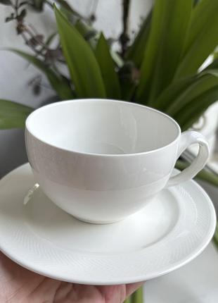 Чашка та блюдце від villeroy boch