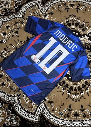 Футболка збірна хорватії luka modric 10 (размір xxl / факт l-xl) золотий м'яч ballon d'or хорватія модрич футбольне джерсі лука модріч
