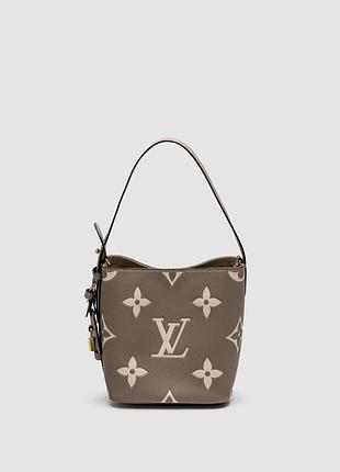Сумка louis all in bb bag bicolor vuitton monogram empreinte leather