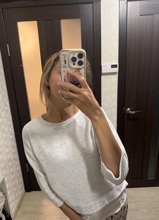 Кофта жіноча класична сіра осіння