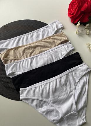 5 шт набір бавовняних трусиків primark