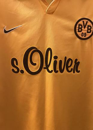 Колекційна, оригінальна домашня джерсі футбольного клубу «borussia dortmund»сезону 1998/1999