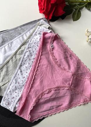 5 шт комплект трусиків сліпи primark