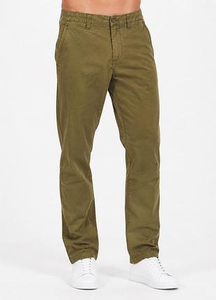 Чоловічі штани tommy hilfiger authentic chino хакі / оливкові