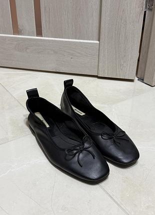 Балетки з екошкіри stradivarius