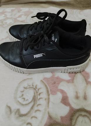 Кроссовки черные. puma