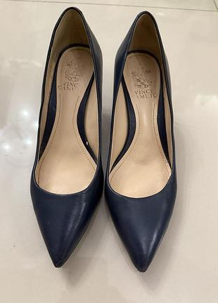 Туфлі-човники vince camuto, шкіряні, 37 розмір