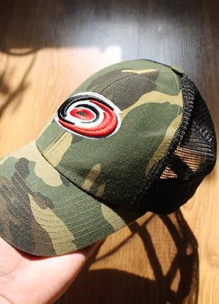 Кепка тракер унісекс бейсболка reebok nhl carolina hurricanes камуфляж