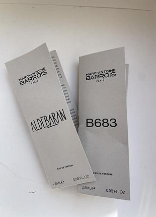 Пробники парфумів marc antoine barrois aldebaran,b683.оригінал,фірмове пакування