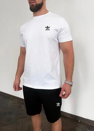 Футболка чоловіча adidas біла або чорна