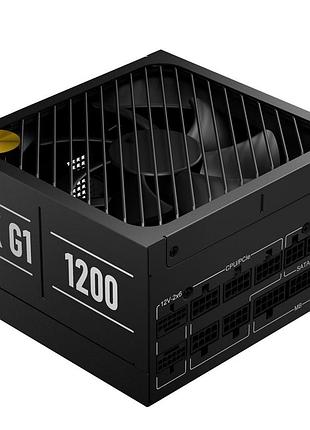 Блок питания apnx max g1 1200 atx 1200 вт 80 plus gold для пк (appg-mxk2fec.x1)