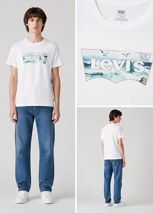 Футболка levi's / футболка левис хлопковая с логотипом | оригинал | m, l, xl
