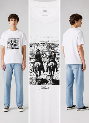 Футболка levi's / футболка левис хлопковая с логотипом | оригинал | l, xl
