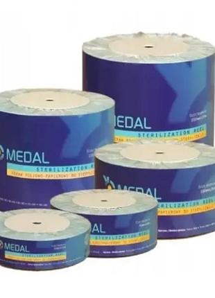 Рулон/пакети для стерилізації 100мм*200м medal