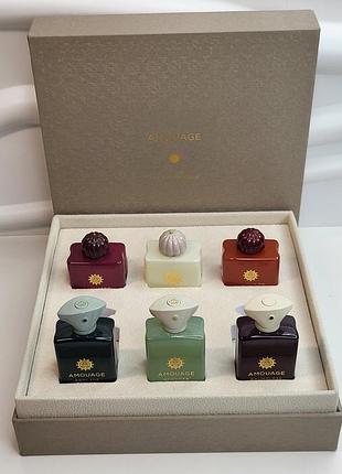 Amouage odyssey collection miniature set 7,5 мл