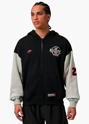 Толстовка чоловіча air jordan brooklyn black io9823-010
