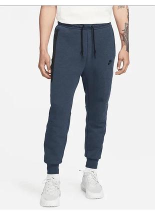 Штани чоловічі nike sportswear tech fleece blue fb8002-473